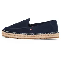 Tommy Hilfiger Herren Flex Suede Loafer Fm0fm05392 Espadrilles, Blue