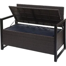 MCW MCW-F39 2er Sitzbank 120 x 60 x 85 cm Grau