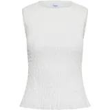 St Tropez Ärmellose Bluse NaciaSZ Weiß M