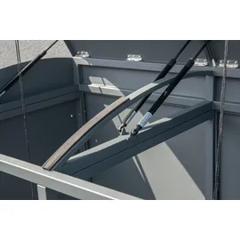 Westmann Mülltonnenbox Moderna 3 x 240 l Anthrazit 83 cm x 211 cm x 135 cm