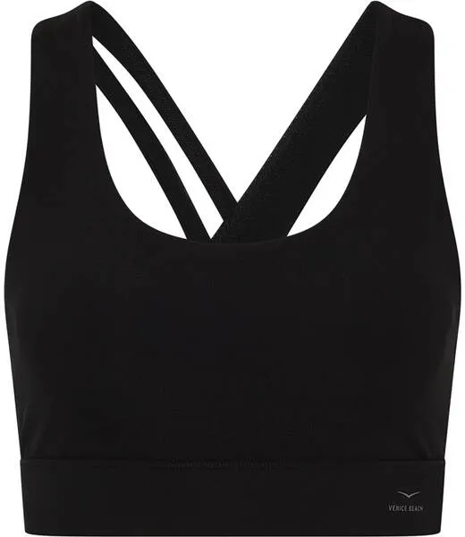 VENICE BEACH Damen Top VB_Leyna DCFL Sporttop, black, S