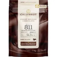 Callebaut Receipe No. 811 Kuvertüre Callets, Zartbitterschokolade, 54,5% Kakao(1kg)