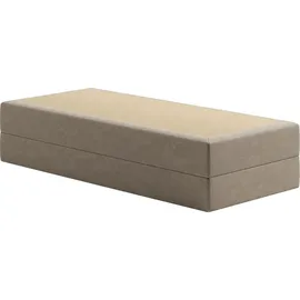 home collective Boxspringbett 90 x 200 cm H2 Beige