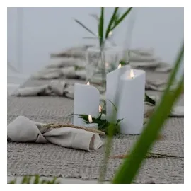 MARELIDA LED Kerzenset 3 Stück weiß