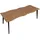MCW MCW-O60 160-220 x 76 x 90 cm Walnuss-Optik