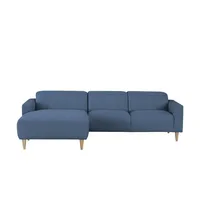 Nils Olsen Ecksofa Avantilux ¦ blau ¦ Maße (cm): B: 282 H: 102 T: 187.0