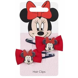 Haarspangen Inca Clips Lazo Disney 2 Stück Rot Schleife (2 Stück)