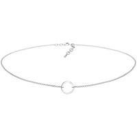 Elli Choker Kreis Trend Geo 925 Sterling Silber Ketten Damen