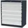 Stier Schubladenschrank Stahl 900x575x1020 mm