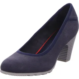 s.Oliver Damen Pumps – Blockabsatz, abgerundete Spitze
