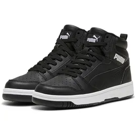 Puma Rebound V6 Mid Winterized Sneaker Kinder 01 black/white 37