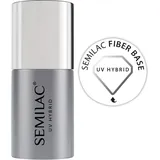 Semilac Fiber Base Unterlack 7 ml Innovativ UV LED Base Coat für Hybrid Nagellack Schützt die Nägel vor Verletzungen