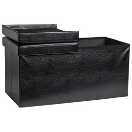 Echtwerk Sitzbank Flex Schwarz 76,0 cm