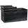Echtwerk Sitzbank Flex Schwarz 76,0 cm