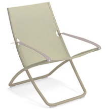 Emu Snooze Liegestuhl 75 x 91 x 105 cm taupe/beige klappbar