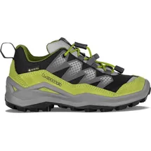 Lowa Maddox Pro GTX Lo Kinder Schwarz/Limone 28