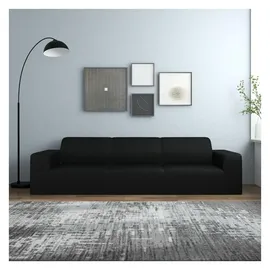 vidaXL Sofahusse 4-Sitzer Schwarz 100% Polyester