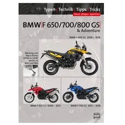 Handbuch F 650/700/800 Gs/Adventure Fahren, pflegen, reparieren Reparatur-Anleitungen