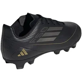 adidas F50 Club Kids FxG Core Black / Iron Metallic / Gold Metallic 33