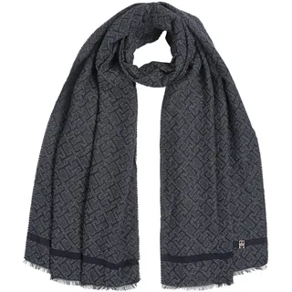Tommy Hilfiger Schal TH Monogram Scarf Space Black