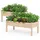 komfotteu Hochbeet 122 x 62 x 48 cm Beige