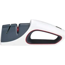 Zyliss E920199 Messerschärfer, Weiß/Grau, Graef messerschärfer mit 15-Grad Schneidkante - für Schleifpräzision, 5 Jahre Garantie