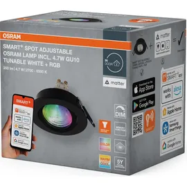 Osram LED-Spot 4058075853751 4,7 W GU10 RGBW 0,09 m