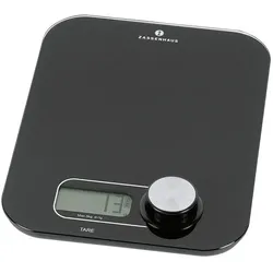 ZASSENHAUS Küchenwaage Eco Energy schwarz 255x202x43mm ()