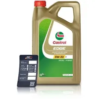 Castrol 5 L EDGE 5W-30 C1 + Ölwechsel-Anhänger [Hersteller-Nr. 15F827]