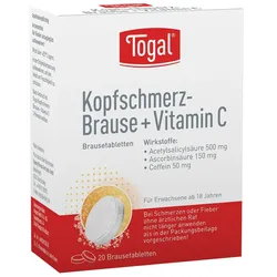 Togal Kopfschmerz-Brause + Vitamin C 20 St