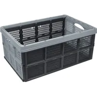 COM-FOUR com-four® Klappbox 32l - Transportbox mit Griffen -