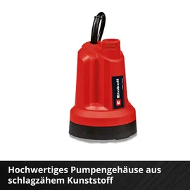 Einhell Akku-Klarwasserpumpe GE-SP 18 Li - Solo ohne Akku und Ladegerät