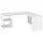 INOSIGN Eckschreibtisch Esse Weiß