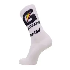 Santini SMS Trek Santini Bikesocken 2 Paar Weiß 44-47