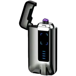 Qivee Elektrisches Feuerzeug ARC USB Feuerzeug Touch Sensor