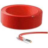Solarkabel 4mm2 rot 25m H1Z2Z2-K Solarleitung für Photovoltaik & Solaranlagen