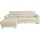 sit&more Eckcouch Kunstleder 3-Sitzer Beige