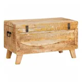 vidaXL Aufbewahrungsbox 70 x 35 x 40 cm 1-tlg. Braun