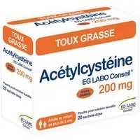 EG LABO Conseil® Acétylcystéine 200 mg Sachet(S) 20 pc(s)