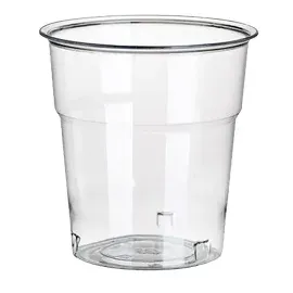 Papstar Starpak Kunststoff-Trinkbecher PS, 0,1 l, glasklar,