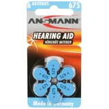 Hückmann Hörgerätebatterie 1,4V HearingAid 675(VE 6)