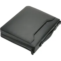 Alassio BERGAMO 31506 37x31x6,5cm Lederimitat schwarz,