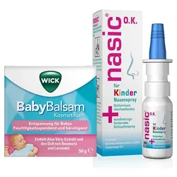 Nasic fuer Kinder OK - Wick Babybalsam 10+50 St