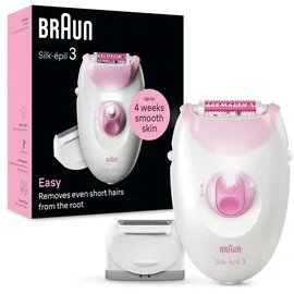 Braun Silk-épil 3 3-031 Rosa/Weiß