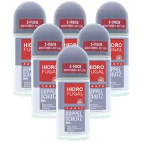 Hidrofugal Men Forte Doppel Schutz Deo Roll On 6 x 50 ml
