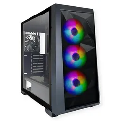 Xilence Xilent Breeze X712.RGB Gaming PC Gehäuse, RGB ATX Midi Tower