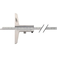 Helios Preisser Tiefenmessschieber DIN 862 500mm ger.Schiene 12x4mm H.PREISSER