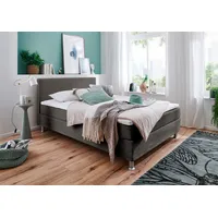 Atlantic Home Collection Boxbett »Edison«, inkl. Bonnellfederkern-Matratze und Topper