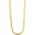 Adelia's Kordelkette Unisex Edelstahl Gold 60 cm