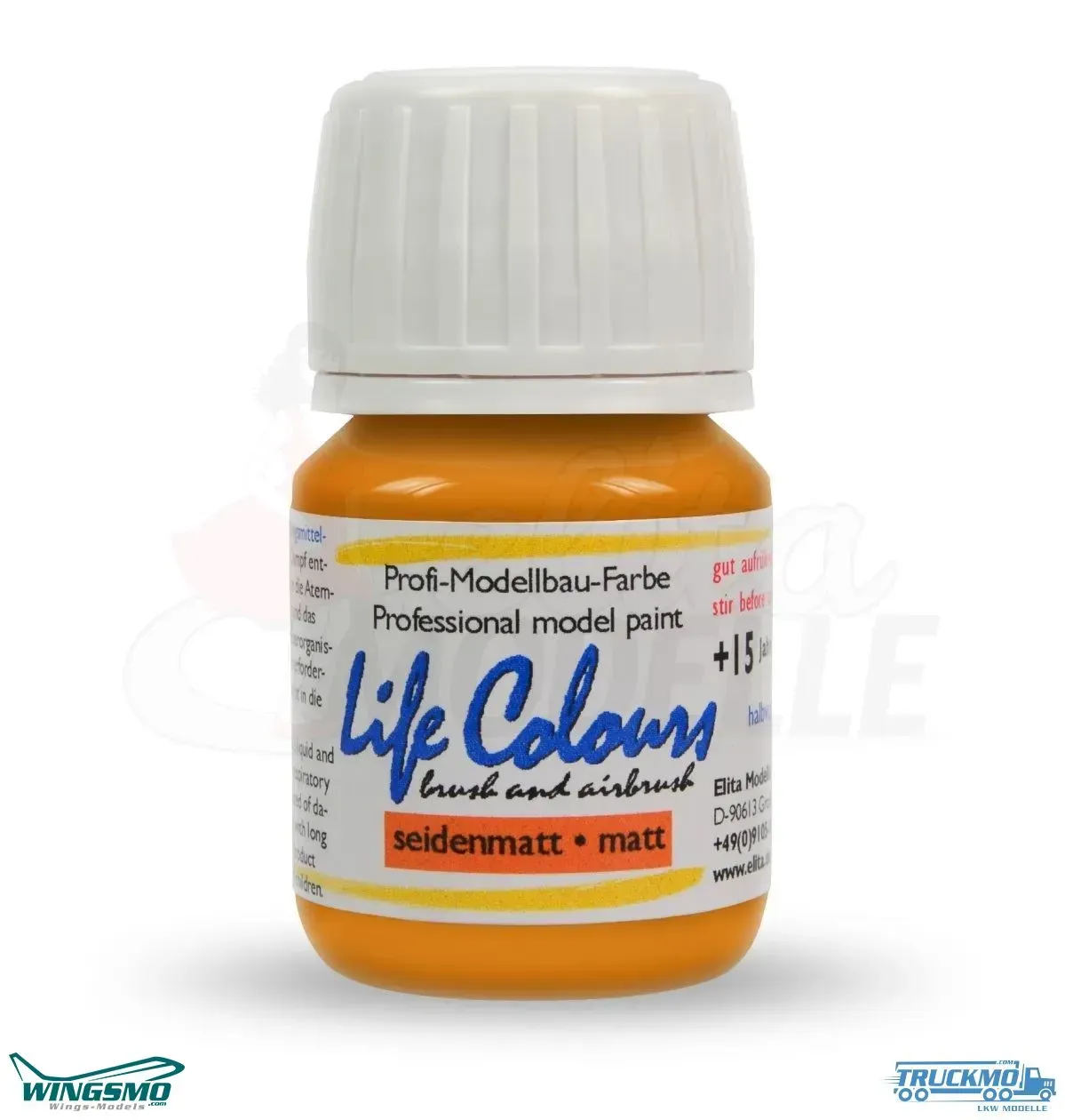 Elita Farben Life Colours RAL 2000 Gelborange